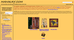 Desktop Screenshot of manikay.com
